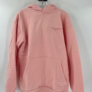 comfrt style number kjhu64 pastel hoodie color bubblegum size small